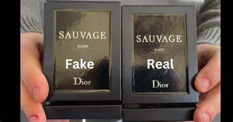 fake dior perfume|genuine dior sauvage elixir.